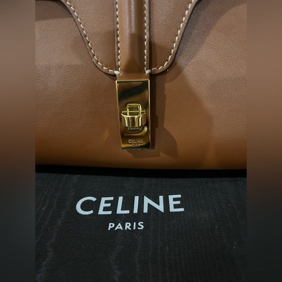CELINE Teen Soft 16 Smooth Calfskin Tan - Picture 3 of 10